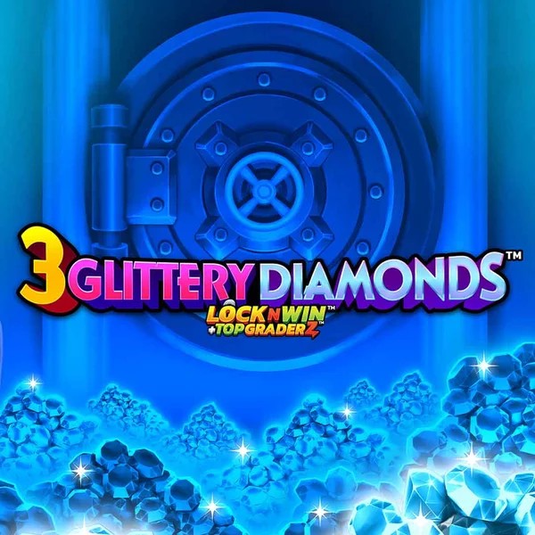Play 3 Glittery Diamonds slot by PearFiction Studios on pl.vulkan-vegascasino.pl