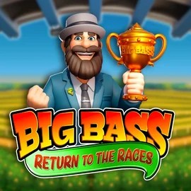 Big Bass Return to the Races by Pragmatic Play, showcased at pl.vulkan-vegascasino.pl – game logo