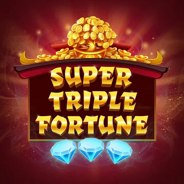 Super Triple Fortune logo by Greentube at Vulkan Vegas Casino